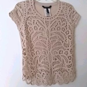 BCBG MAXAZRIA  KNIT TOP